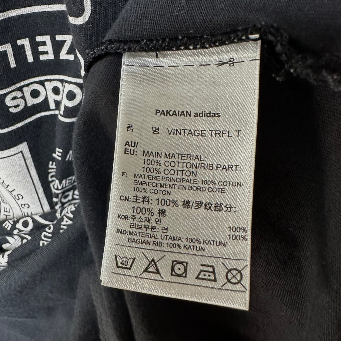 [XS]아디다스 프린팅 반팔 티셔츠 상품이미지4