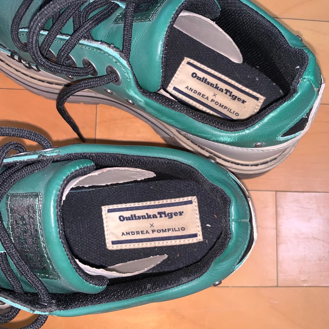 오니츠카타이거 안드레아폼필리오 모카신 그린 250 상품이미지3