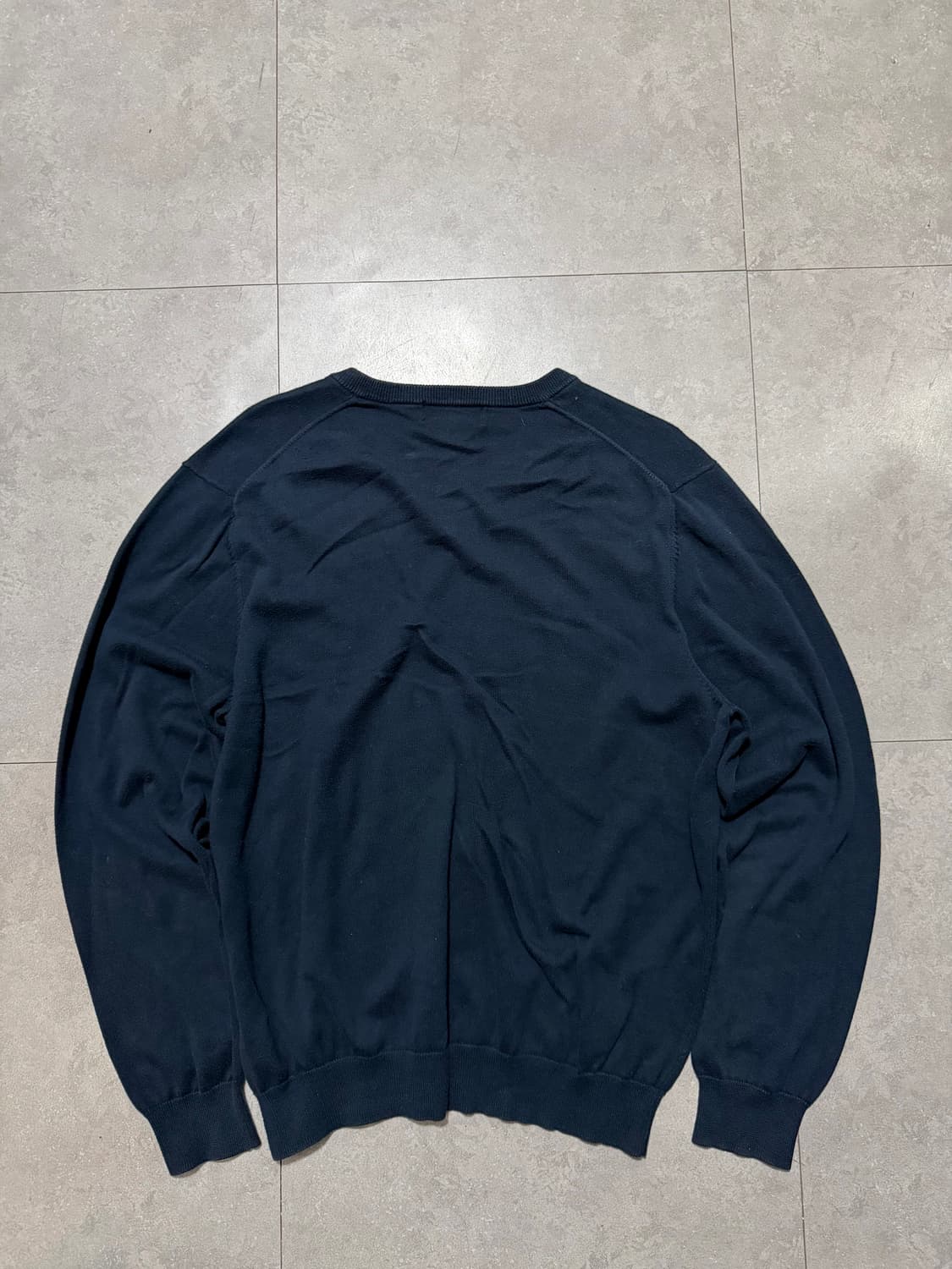 브룩스브라더스 네이비컬러 빈티지 코튼 니트  100size   상품이미지7