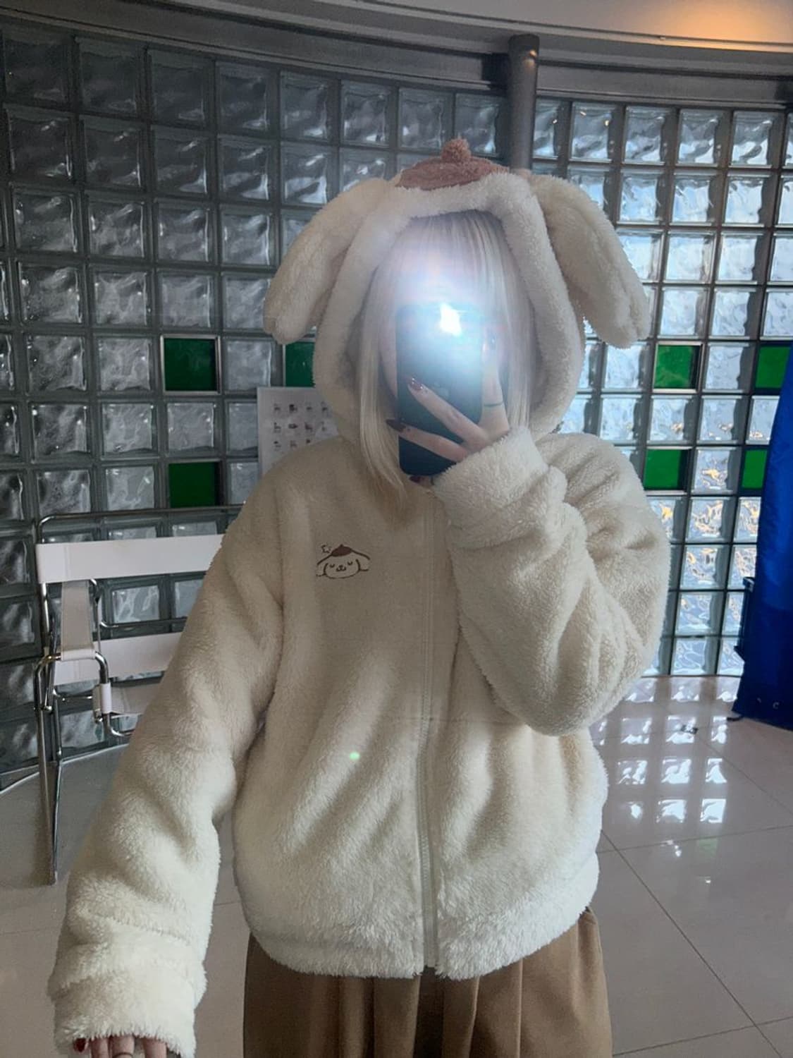 FULL ZIP 마시멜로 풀집업 파카 상품이미지2