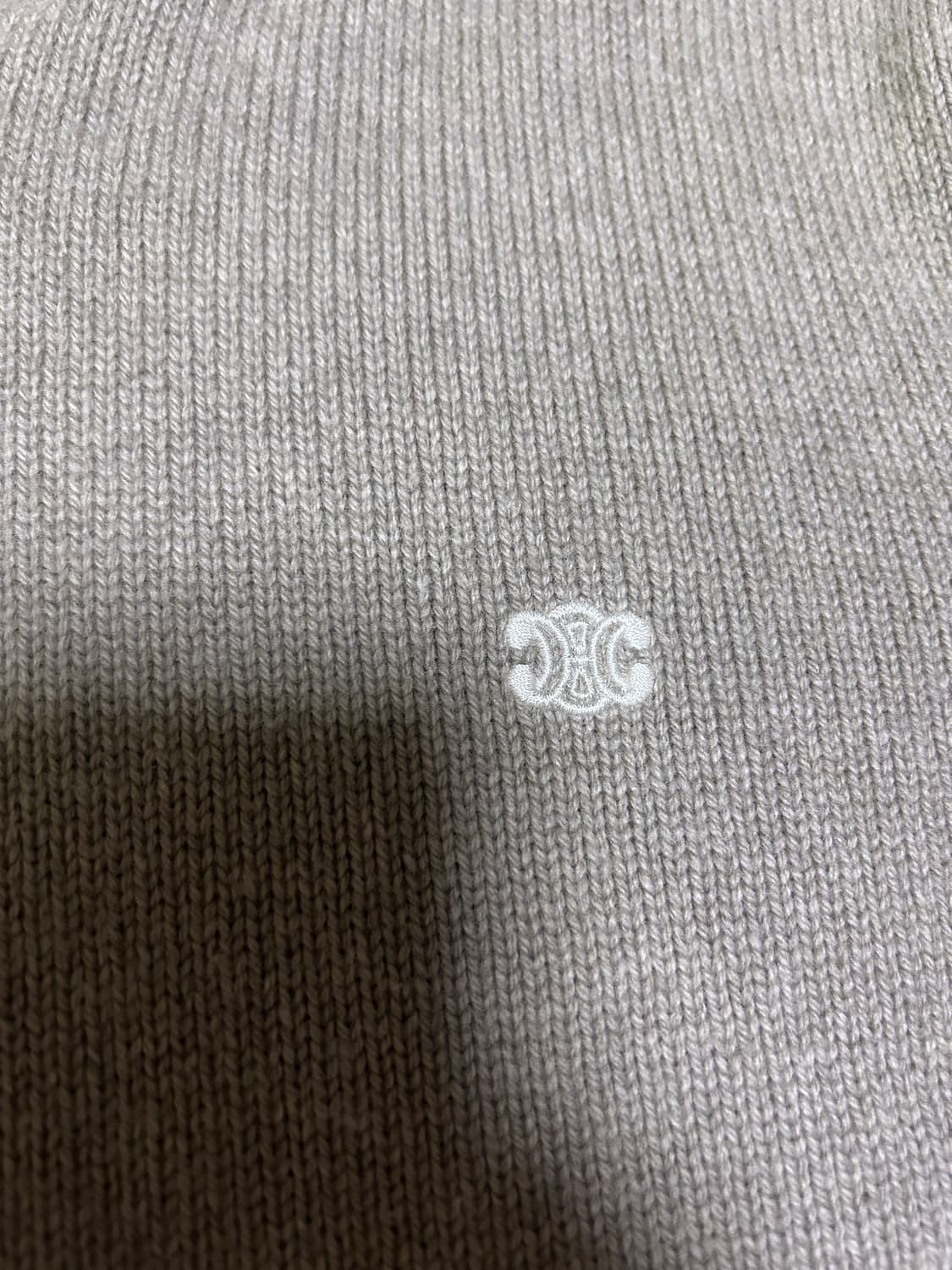 [M, 새상품급] 셀린느 트리오페 울 캐시미어 니트 후드 상품이미지3