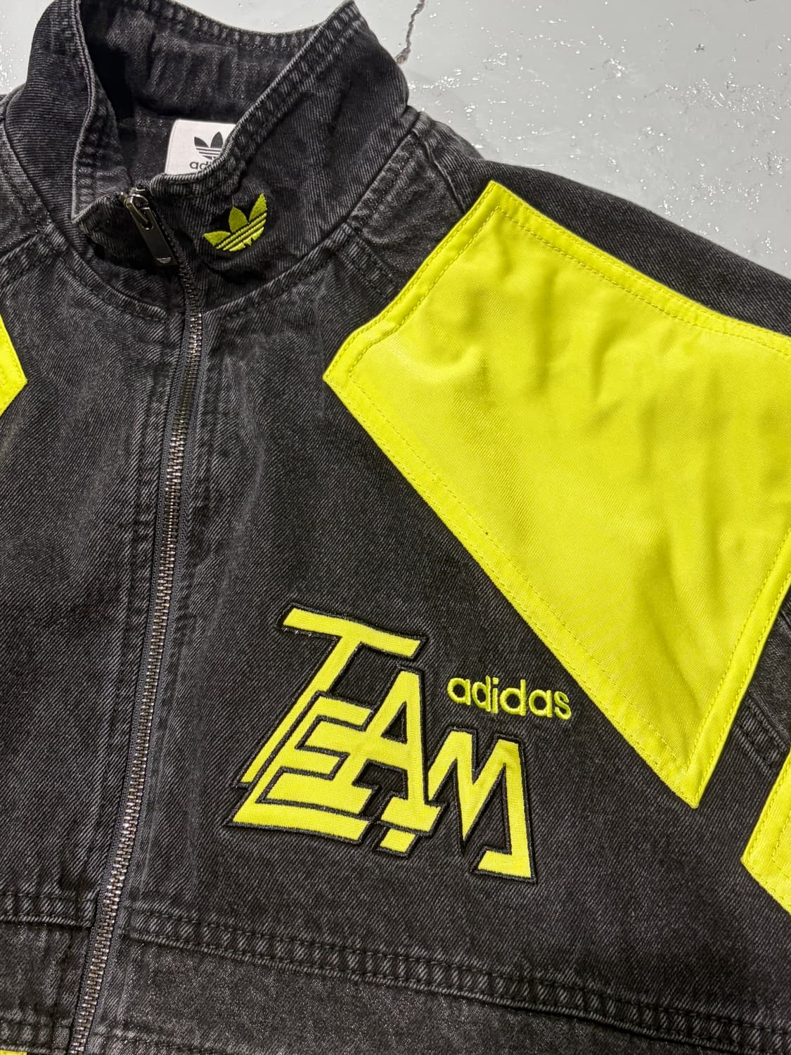 아디다스(adidas) 아딜레늄 시즌 2 모토 데님 자켓 블랙 상품이미지4