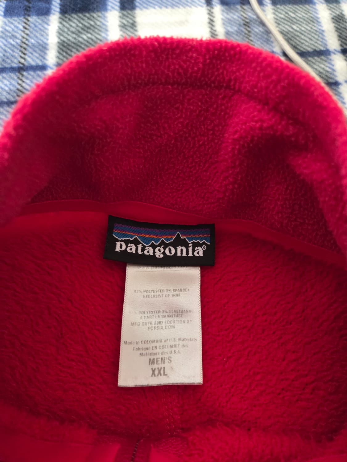 파타고니아 PATAGONIA 구형 R2 자켓 레드컬러 XXL 사이즈 판매 상품이미지4