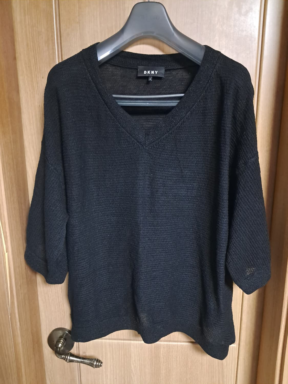 DKNY 린넨 니트티 S 상품이미지2