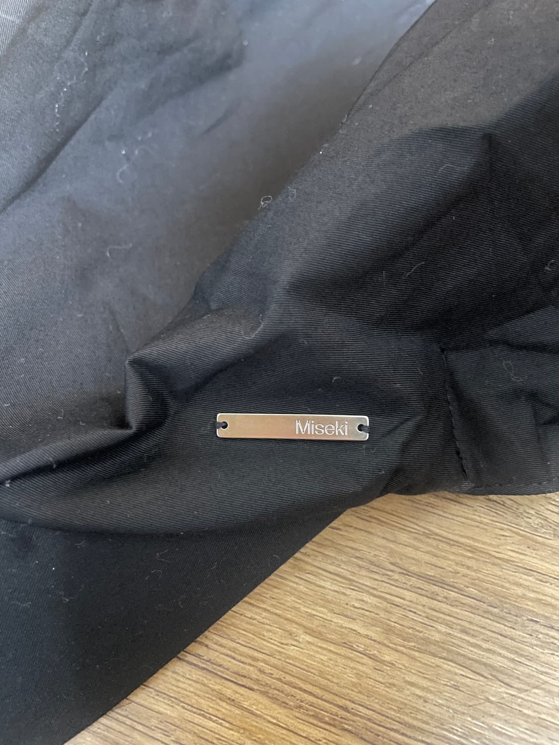 Tie-up scarf bandana cap BLACK 상품이미지3