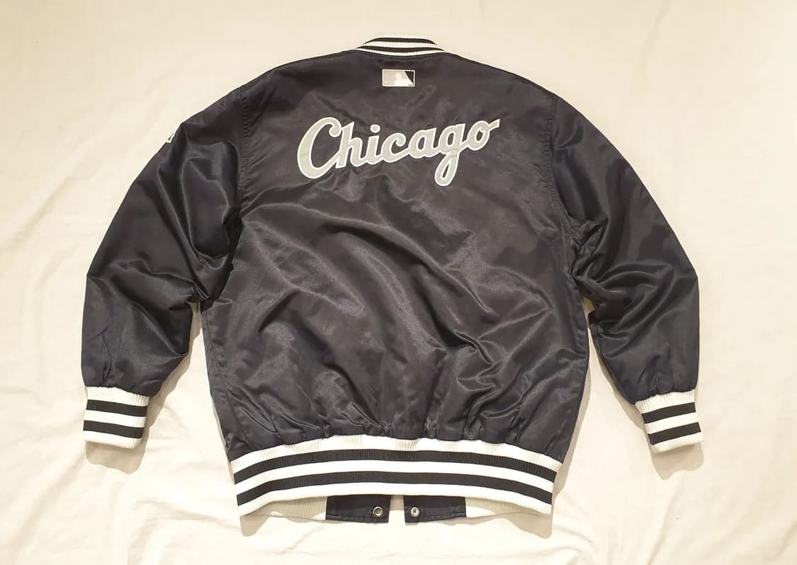 90s 시카고화이트삭스 스타디움 점퍼 상품이미지2