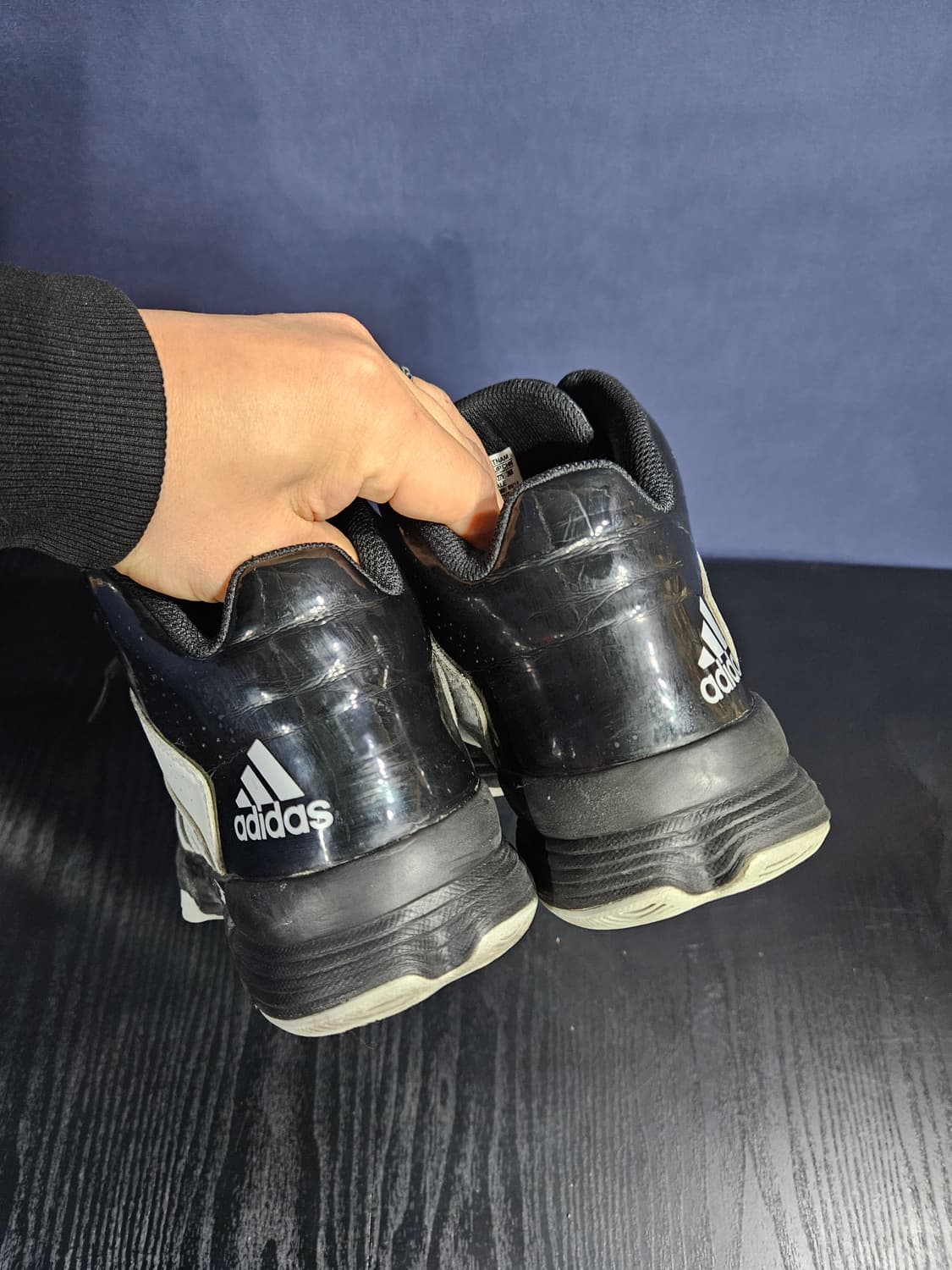 아디다스 그레이컬러 남성 270~275 농구화 하이탑  상품이미지8