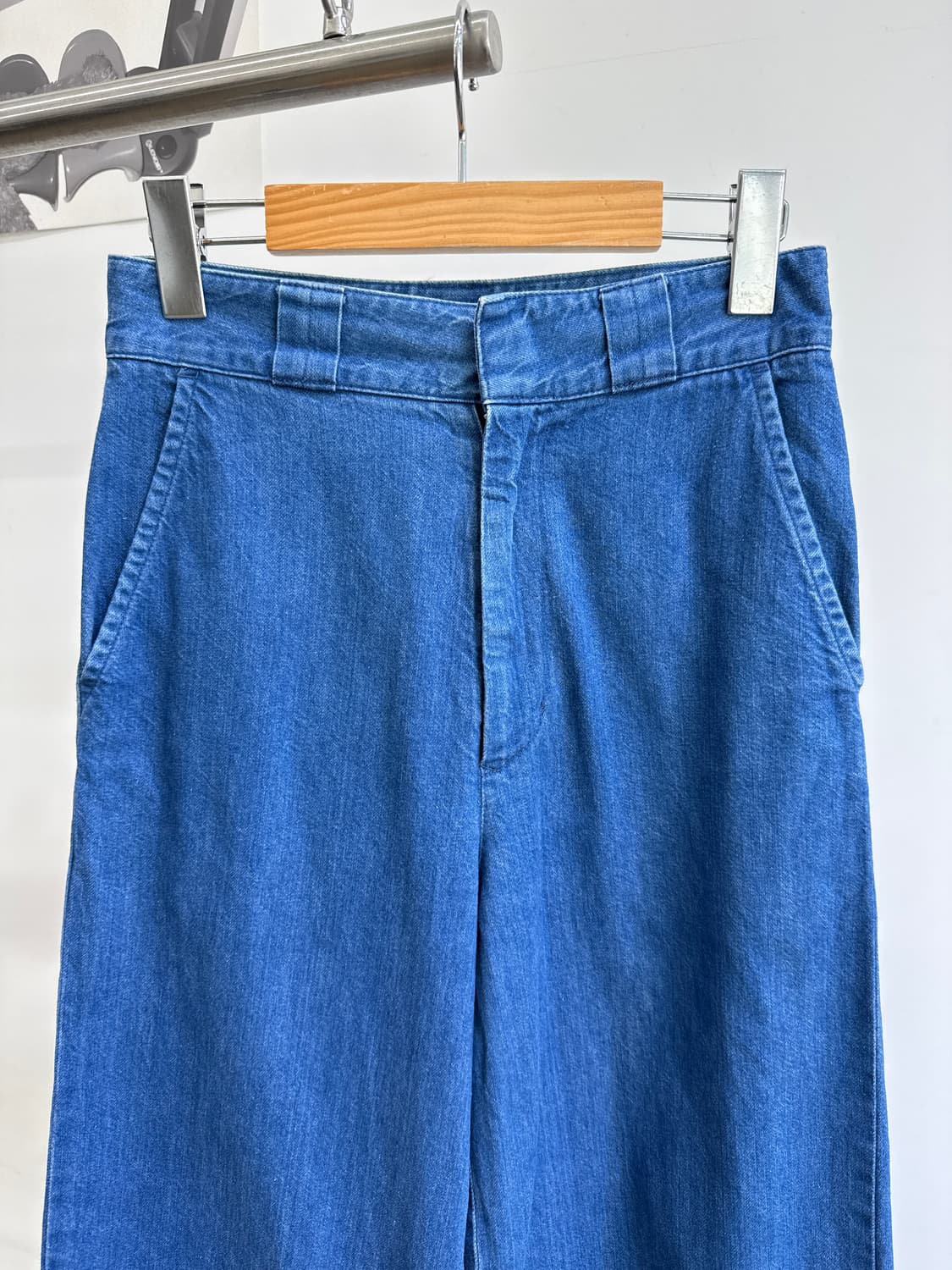 UNITED ARROWS (Made in Japan)와이드 데님 팬츠  상품이미지2