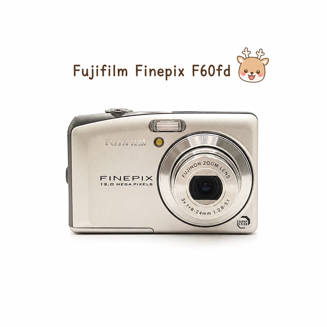 후지필름 파인픽스 F60fd 골드 ✨ 감성 색감이 예쁜 초미품 디카 🤍 상품이미지1