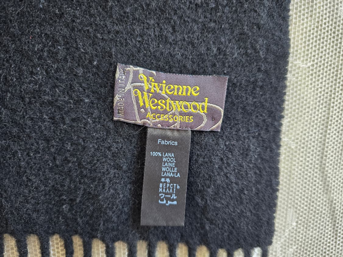비비안 웨스트우드 울 머플러 (made in italy) 상품이미지3