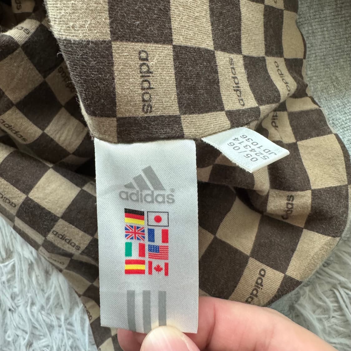 ADIDAS 일본빈티지 노드 후드집업 아디다스 빈티지후드집업 L 44 상품이미지9