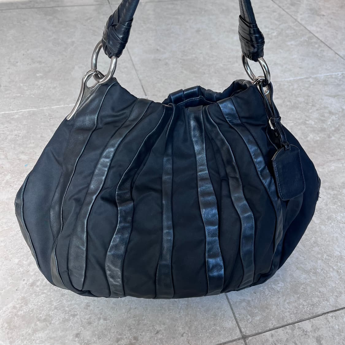 Prada Napa Hobo Shoulder Bag 상품이미지4