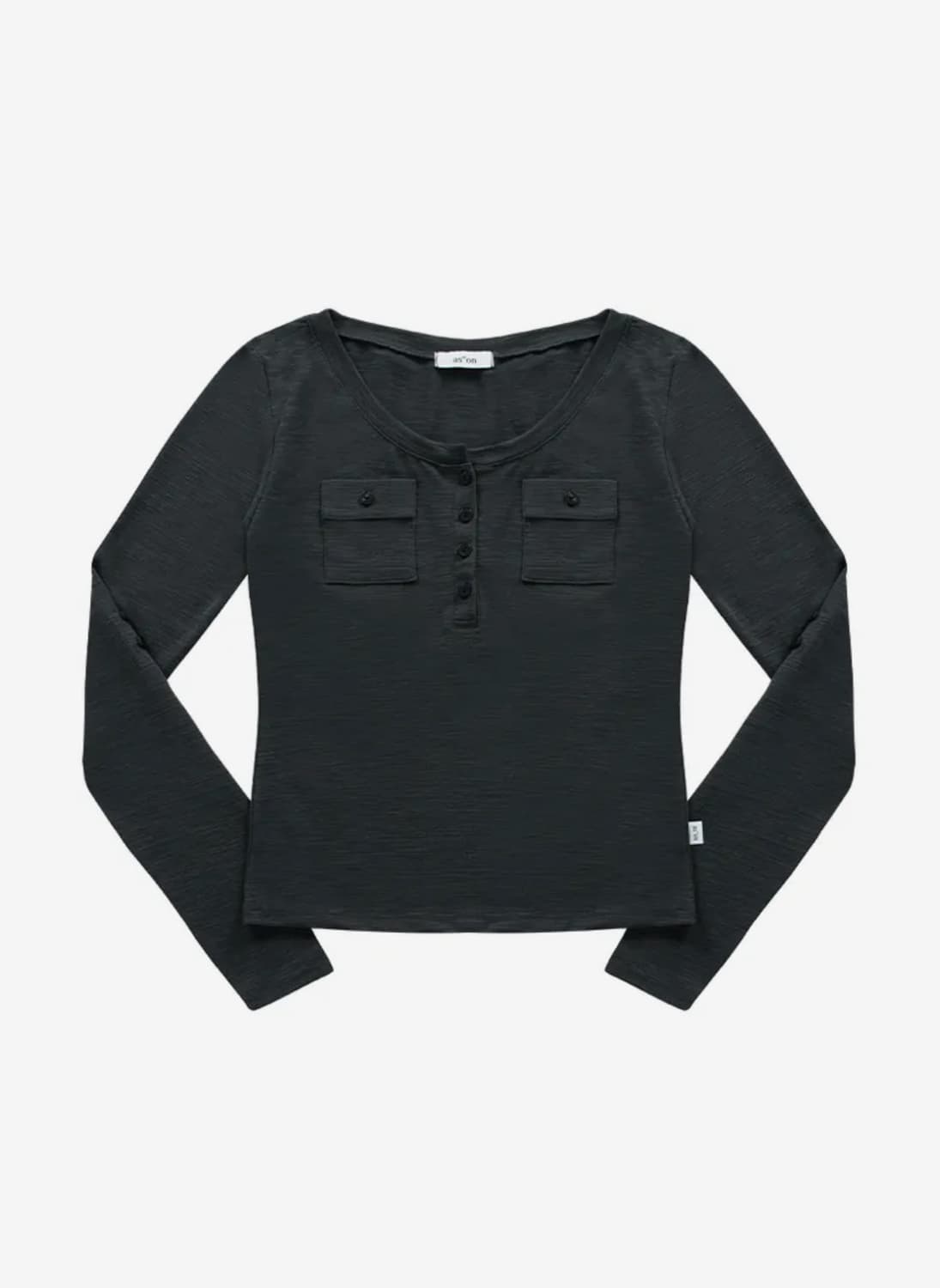 애즈온 ATLANTA POCKET TEE / CHARCOAL 상품이미지1