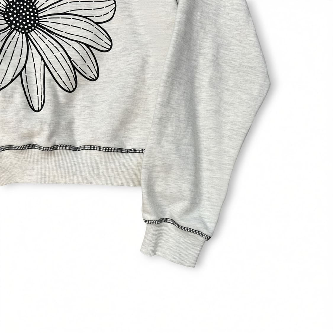 마르디메크르디 크롭 맨투맨 상품이미지3