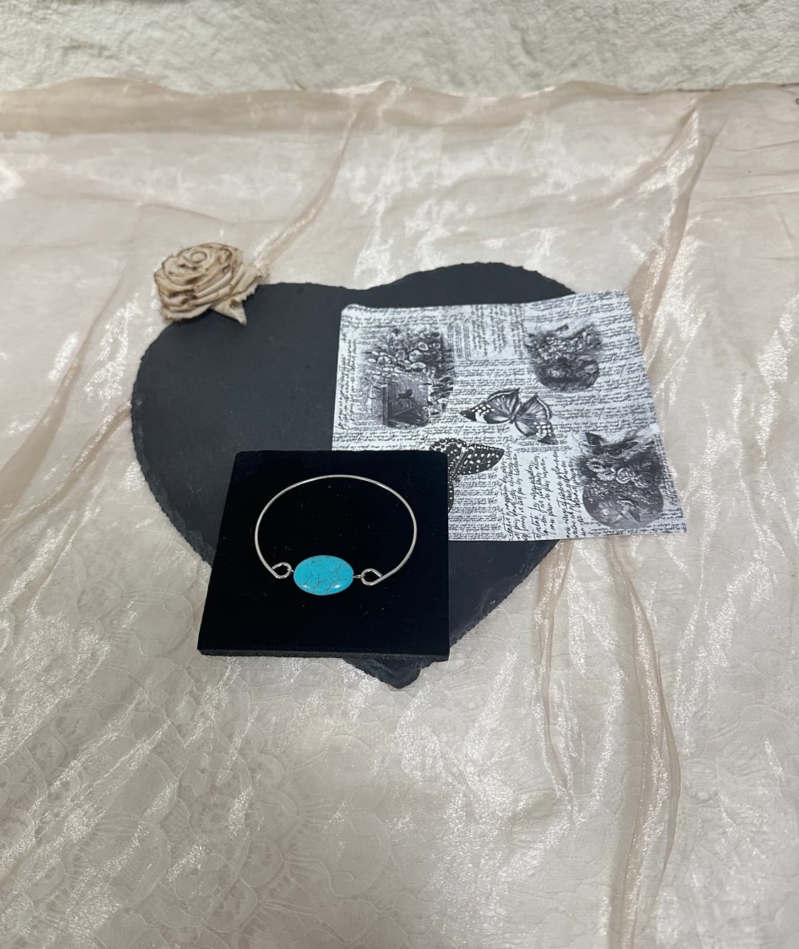 빈티지  터키석 팔찌 상품이미지1