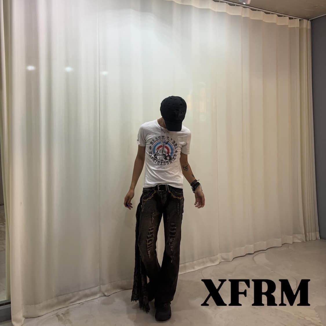 “XFRM” Rock Print Slim Fit Tee 상품이미지1