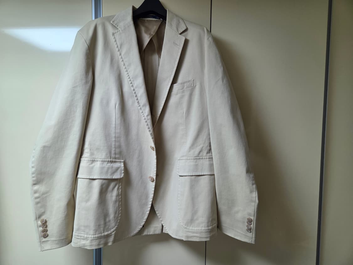 폴로 코튼 블레이저 자켓 44R (105) 상품이미지1