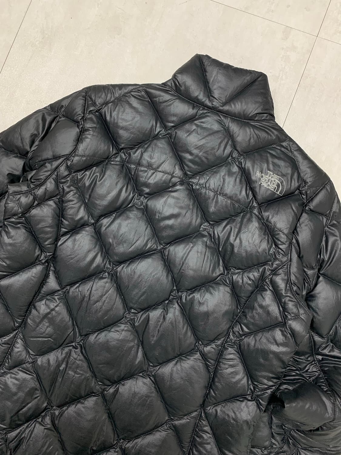노스페이스 블랙 경량 패딩 #366 상품이미지8