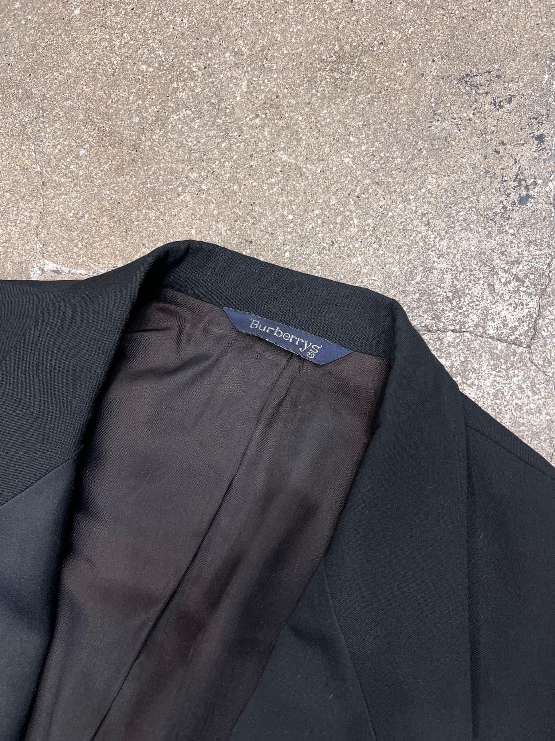 90‘s 버버리 울 블레이져 상품이미지2