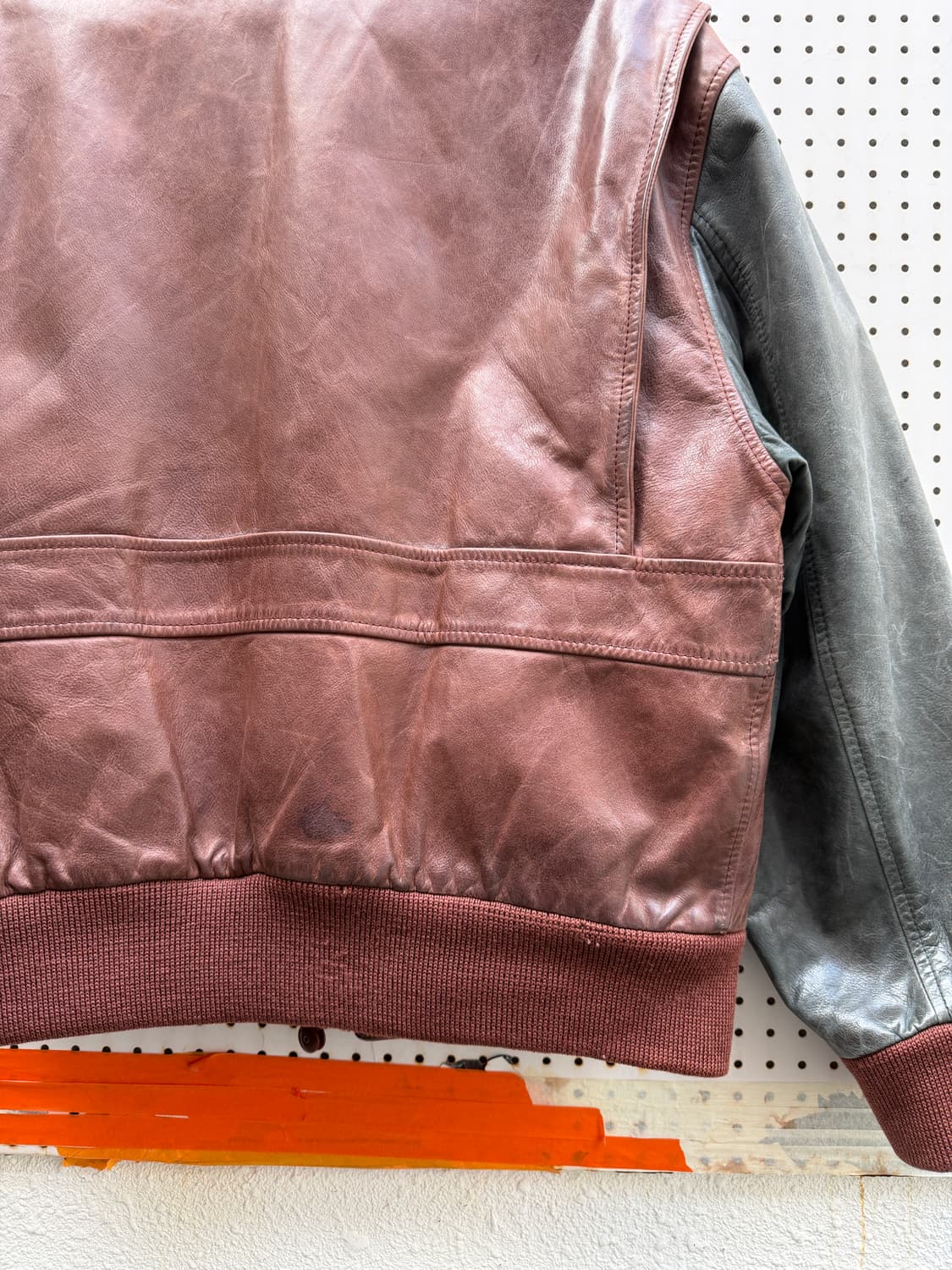 1980s SCOUT COWHIDE FLIGHT 빈티지 A-2 레더봄버 상품이미지10