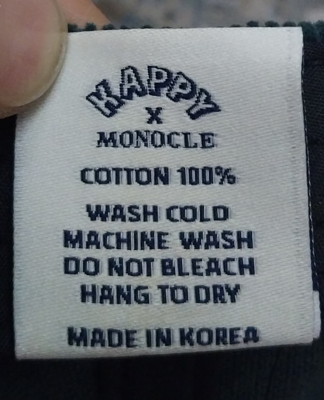 Kappy X 모노클 Yeti 코듀로이 볼캡 포레스트 그린 상품이미지9