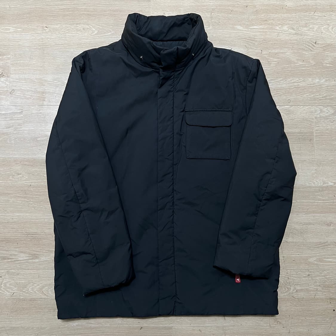 게스 USA 다운 포켓 워크패딩 점퍼 [블랙] L/100 상품이미지1