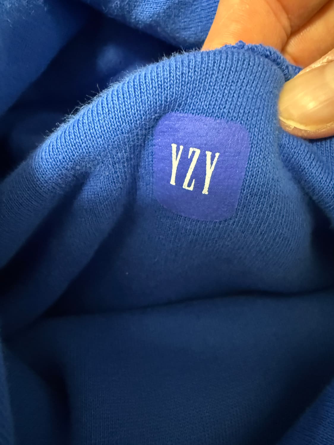 이지 갭 후드 블루 yeezy (새상품) 상품이미지2