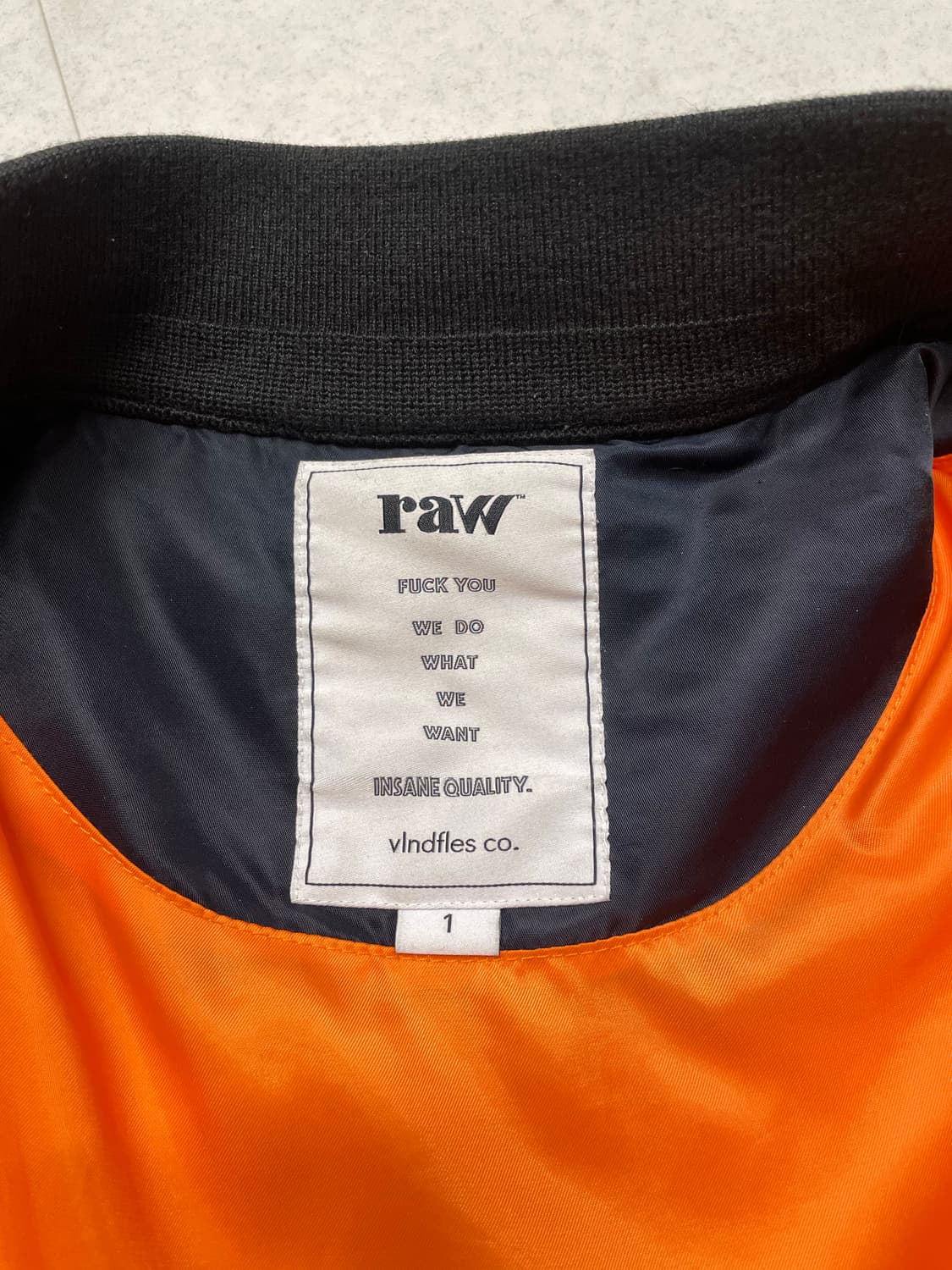 [1] 블라인드파일즈 밀플라이트 다운파카 블랙 초판  상품이미지3