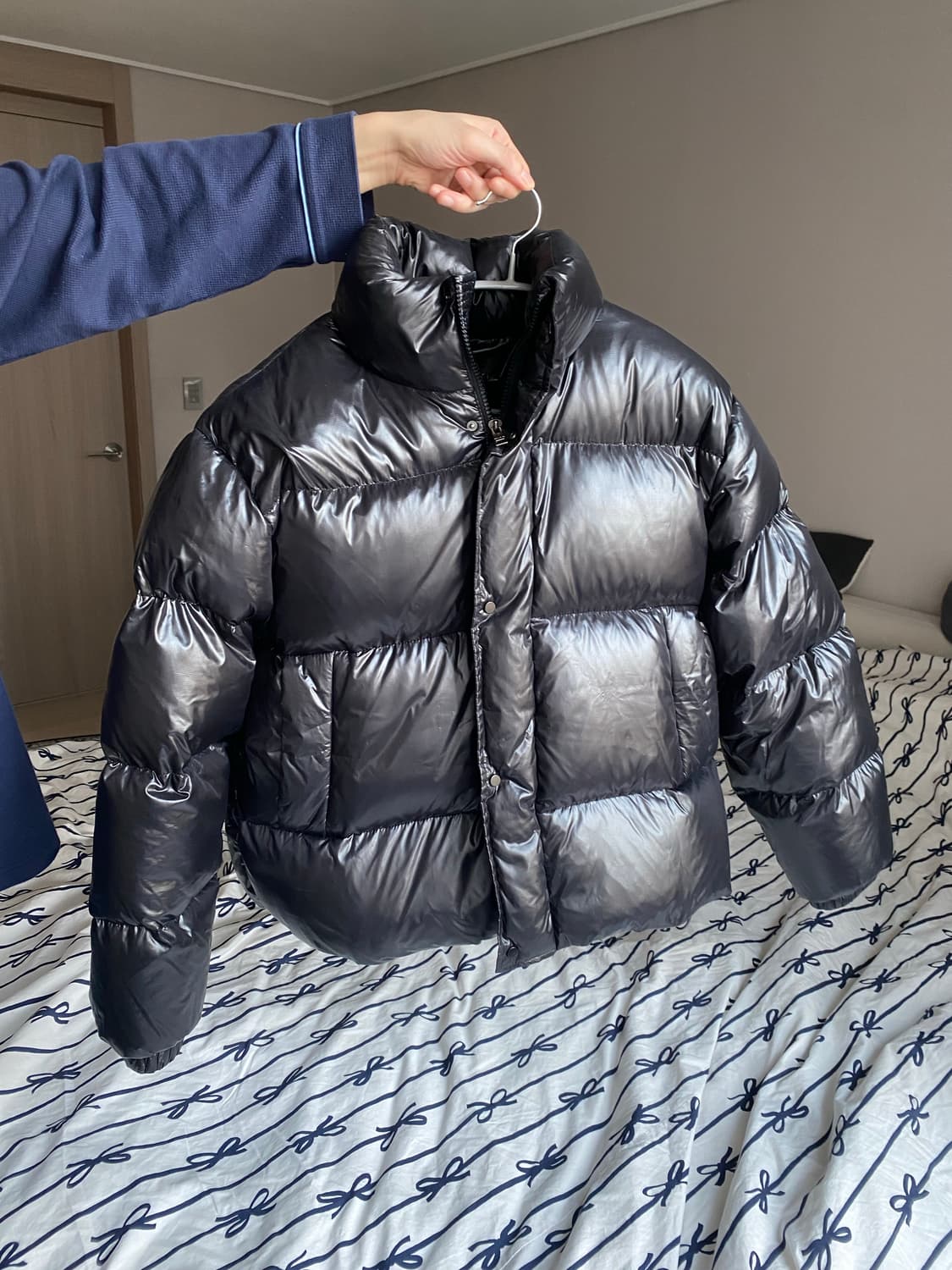 Plac 플락 글로시하이넥패딩 상품이미지4