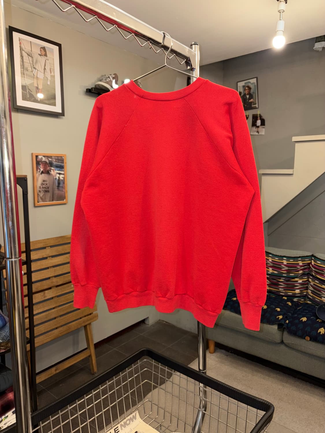 80‘s Marlboro mark logo print sweat 상품이미지9