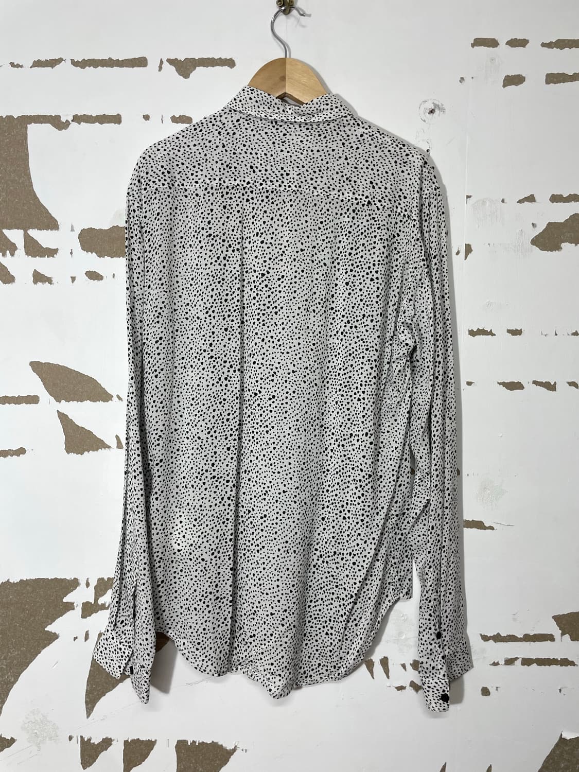 산드로 도트 블라우스 상품이미지2