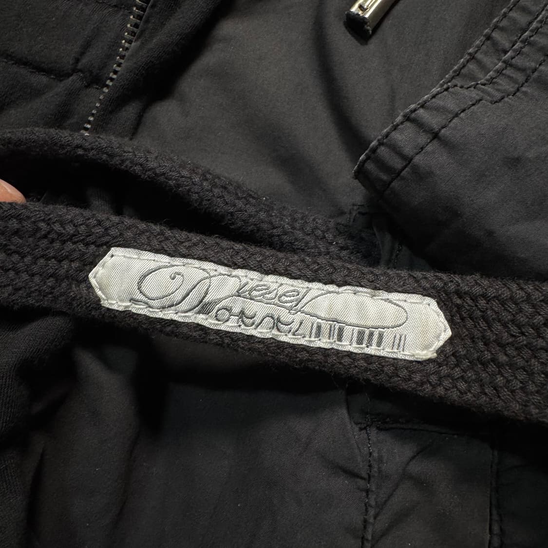 Name : 디젤 DIESEL y2k 블랙컬러 하프 자켓 :)  상품이미지4