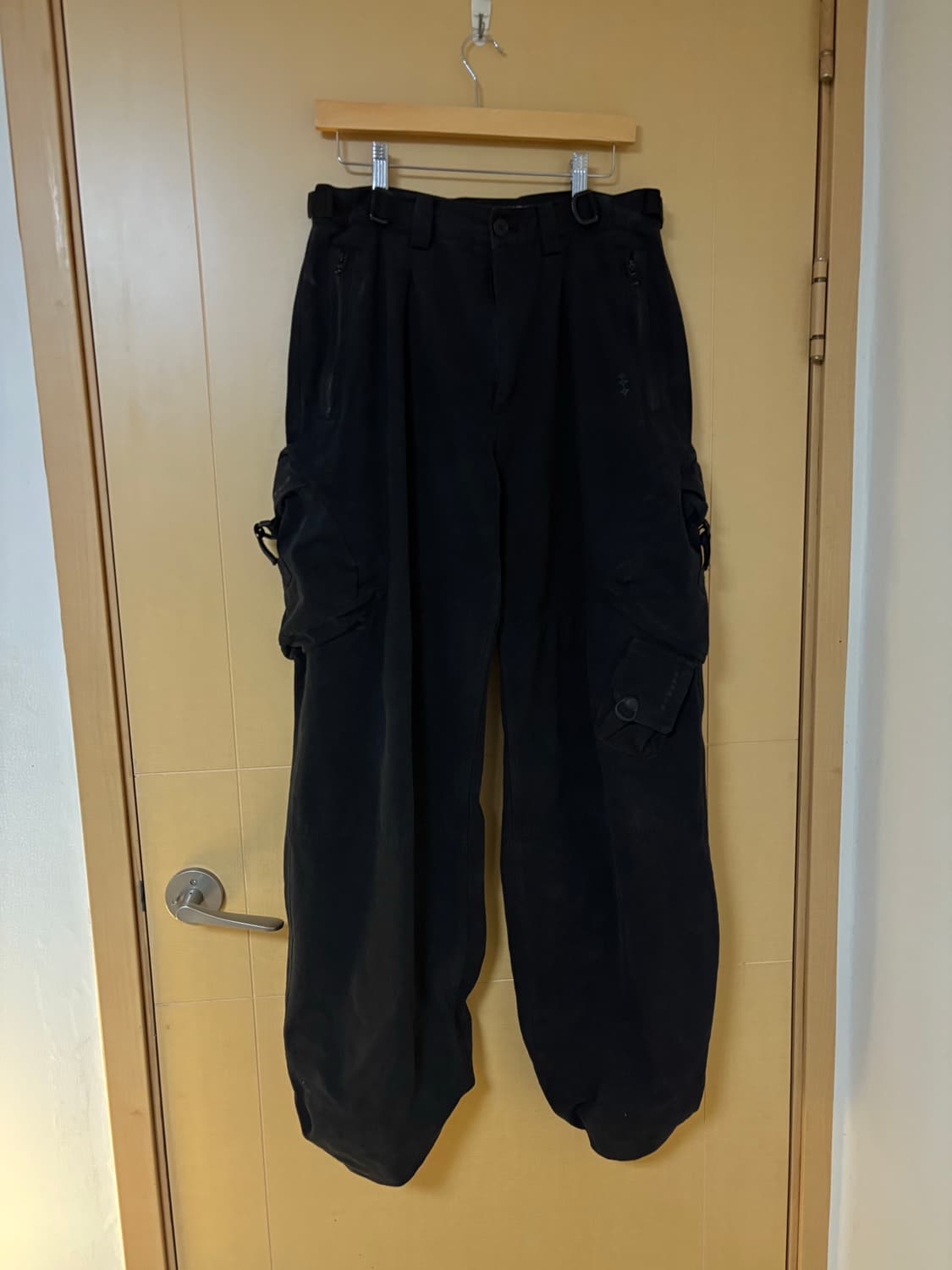 혜인서 밀리터리 블랙 카고팬츠 4사이즈 상품이미지1