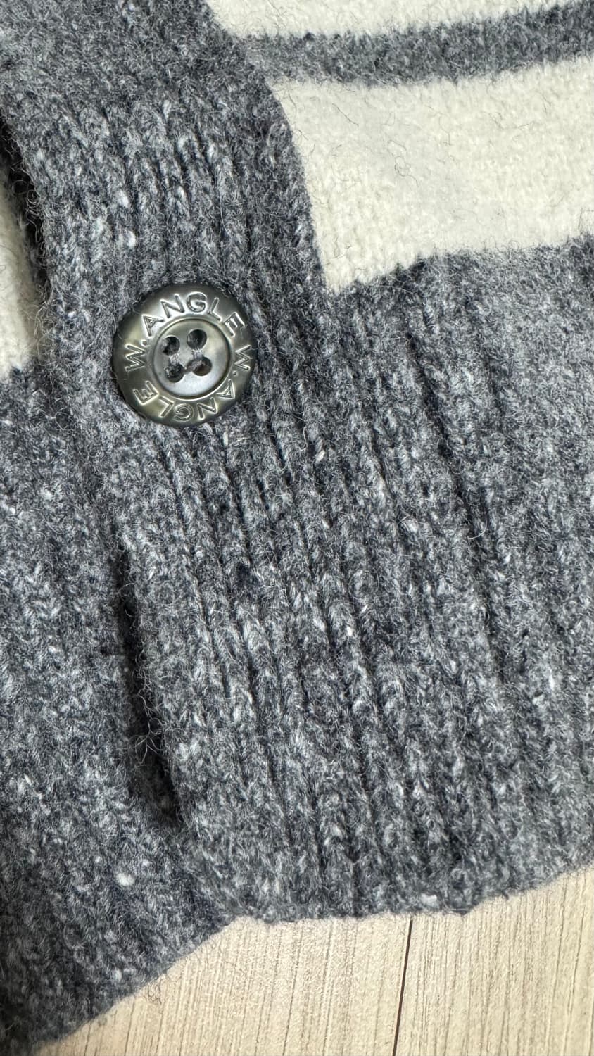 W.ANGLE 남성 골프 가디건입니다  사이즈는 105이고, 가슴둘레 1 상품이미지5