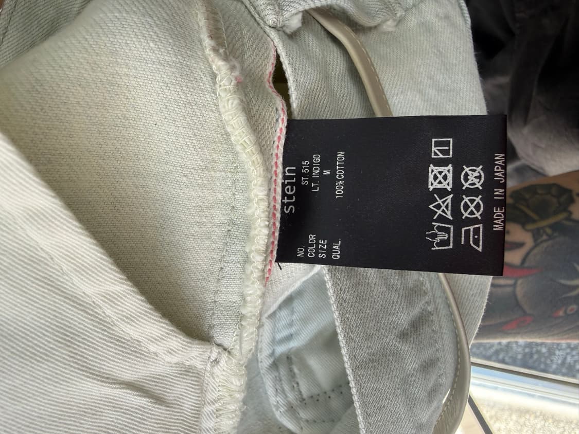 stein Vintage Reproduction Damage Denim  상품이미지8