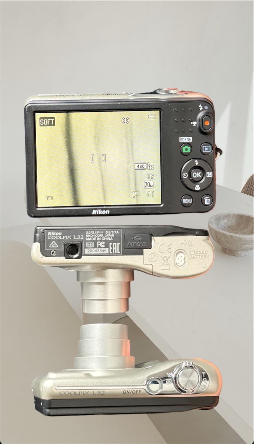 나연’s픽) 니콘 쿨픽스 L32 실버 디카 빈티지 캠코더 /캐논 소니 상품이미지3