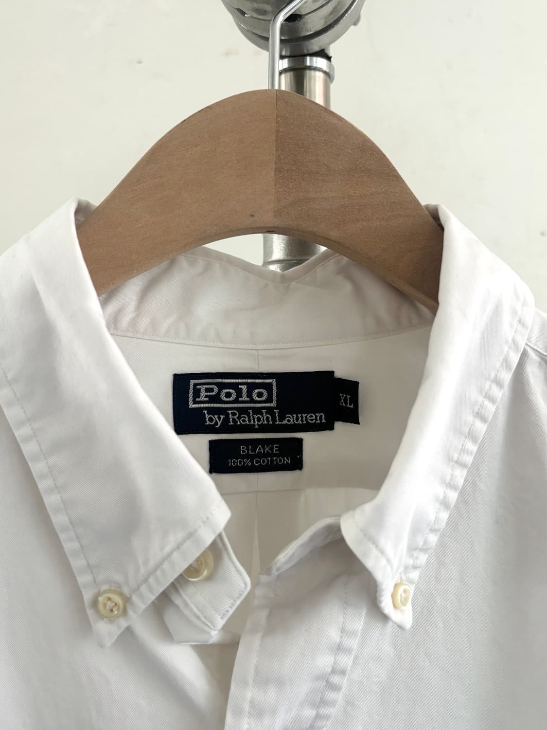 Polo 폴로 랄프로렌 화이트 블레이크 코튼 오버 셔츠  상품이미지3