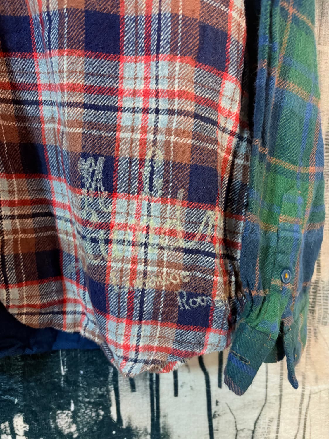 Marine Lime workwear shirt.  상품이미지3