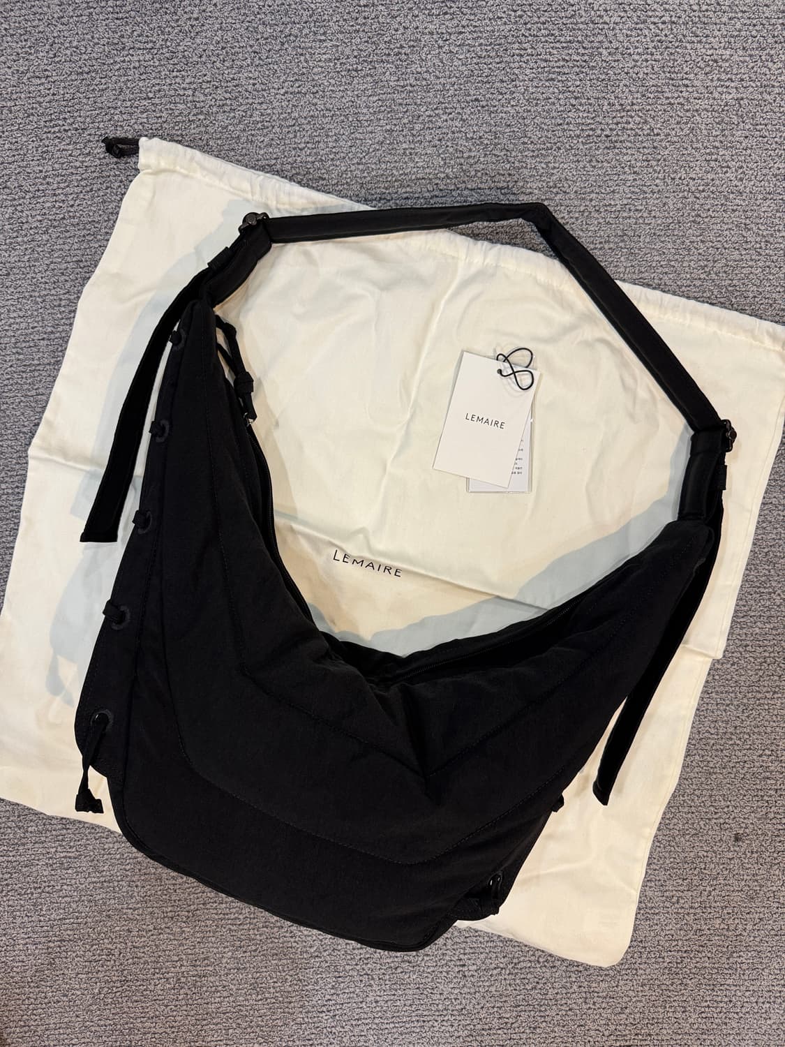 르메르 게임백 블랙 M 상품이미지1