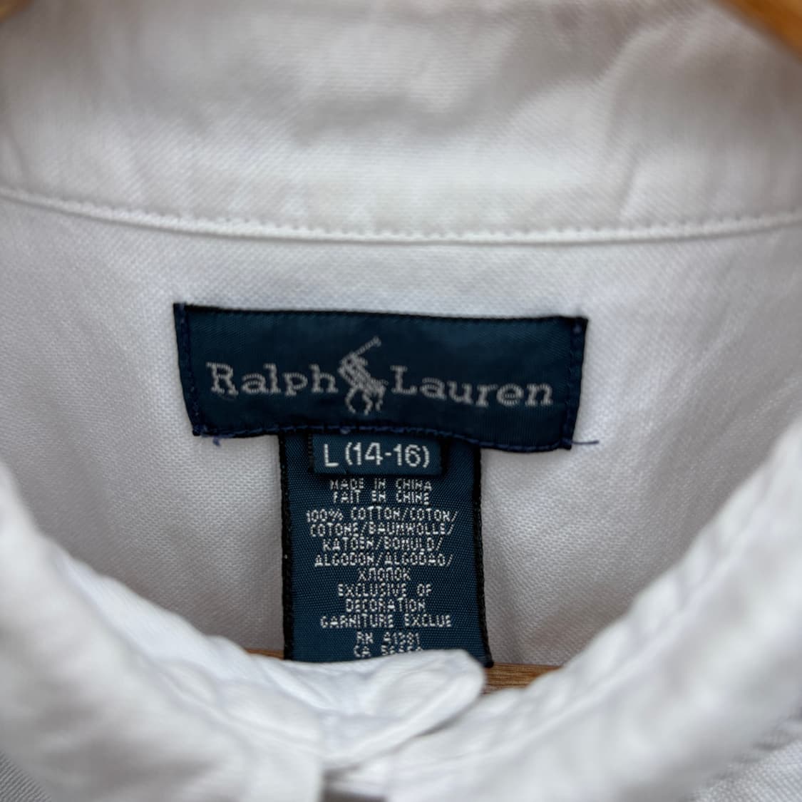 Polo 폴로 빅포니 흰색 셔츠 상품이미지3