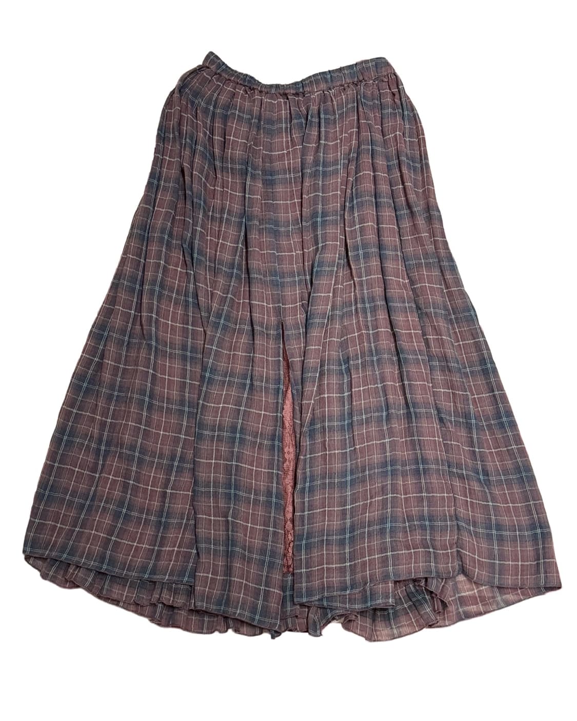 axes femme 체크 브릭 스커트 상품이미지2