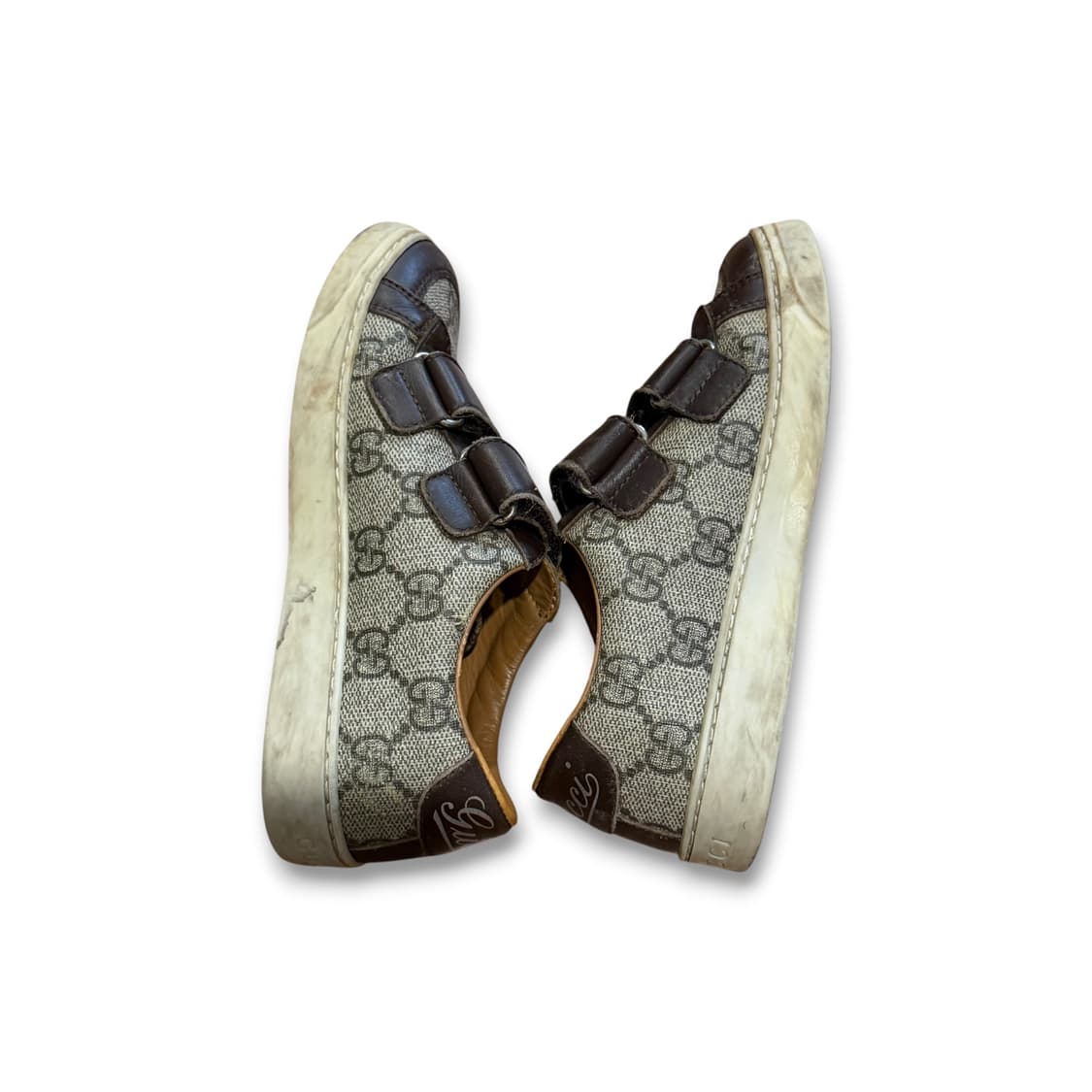 구찌 키즈 GG 수프림 캔버스 벨크로 스니커즈 상품이미지3