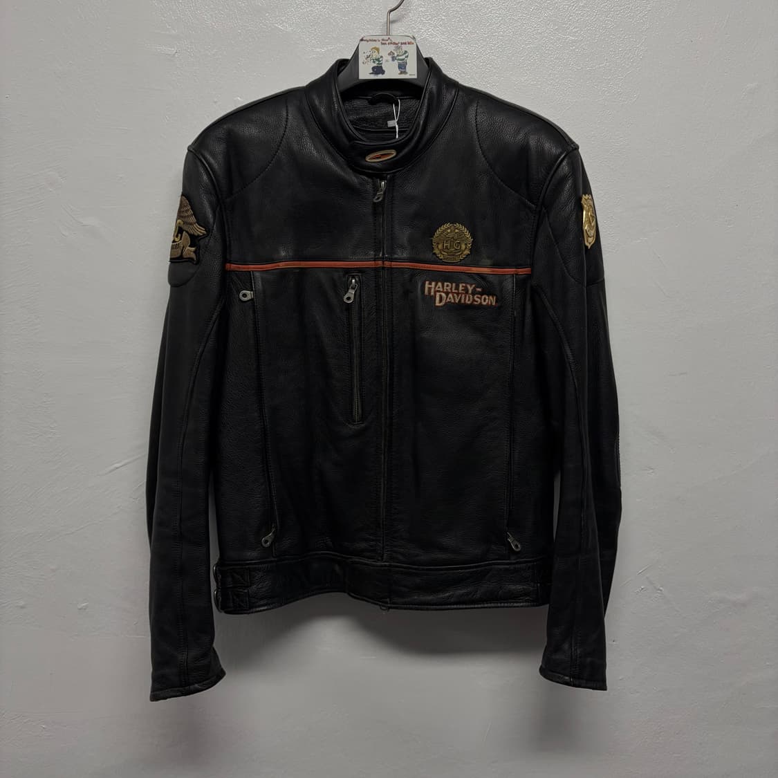 할리데이비슨 빅로고 라이더 자켓 상품이미지2