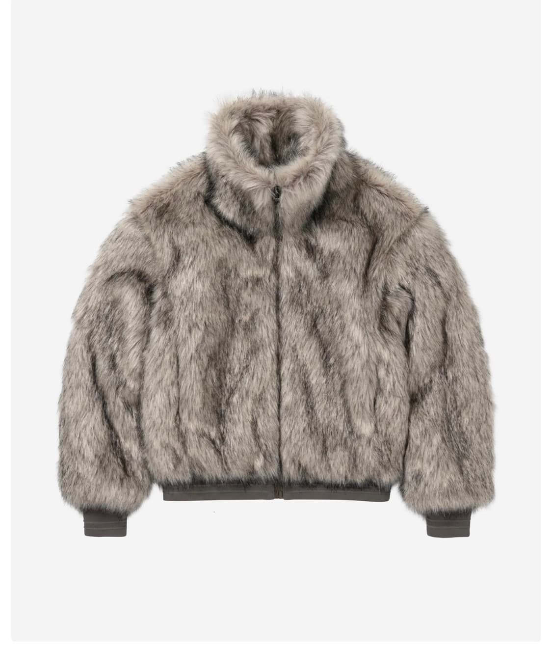 웰빙익스프레스 퍼자켓 그레이 새상품 s 상품이미지4