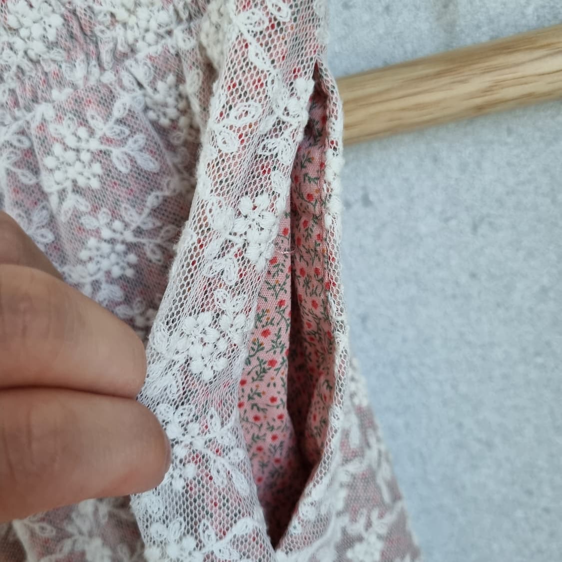 JPN Flower Lace Skirt 상품이미지7