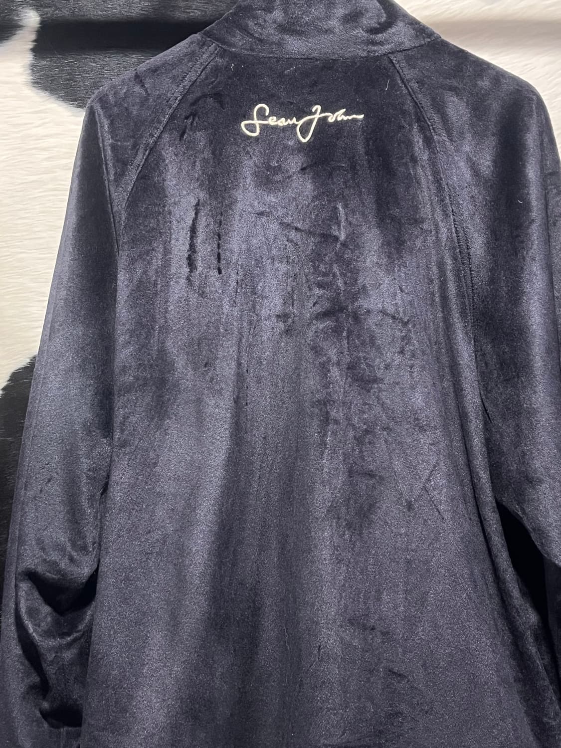 션존 자수 플리스 집업 상품이미지6