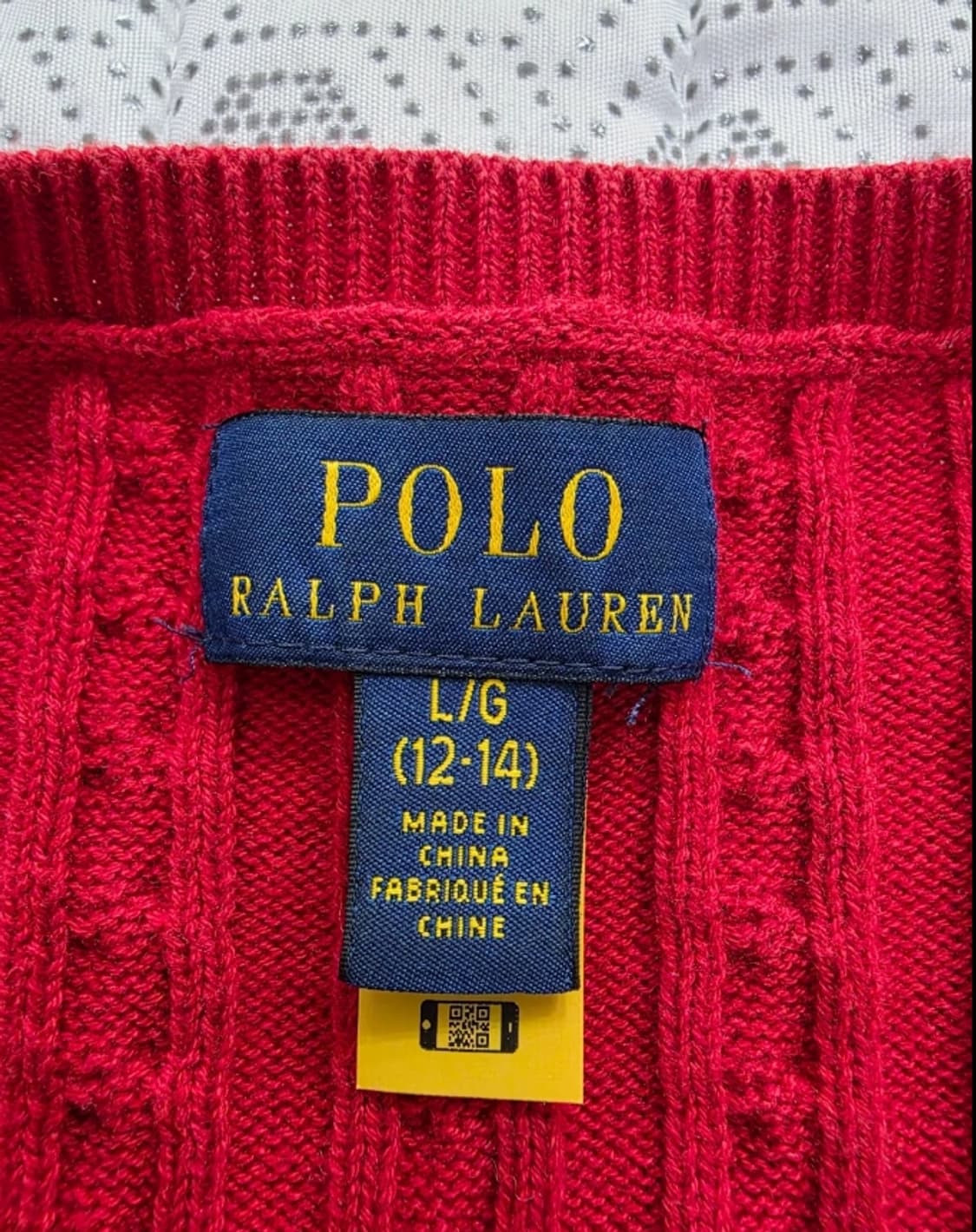 폴로 랄프로렌 케이블 니트 가디건 ~44반 상품이미지6