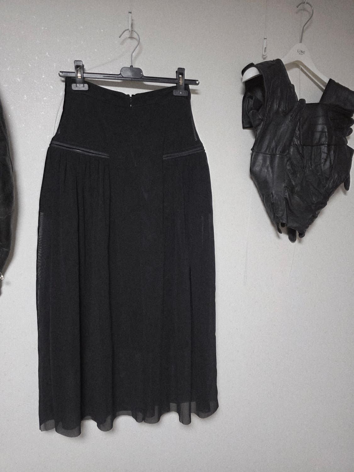 YOHEI ONO Zip Layered Skirt 상품이미지3