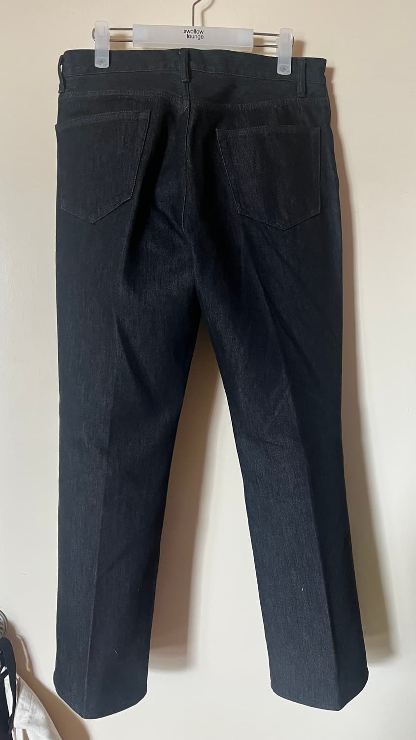 오라리 하드 트위스트 5p 데님 블랙 상품이미지2