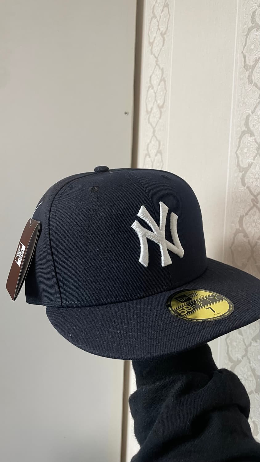 뉴에라 59피프티 MLB 어센틱 뉴욕 양키스 게임 네이비  상품이미지2